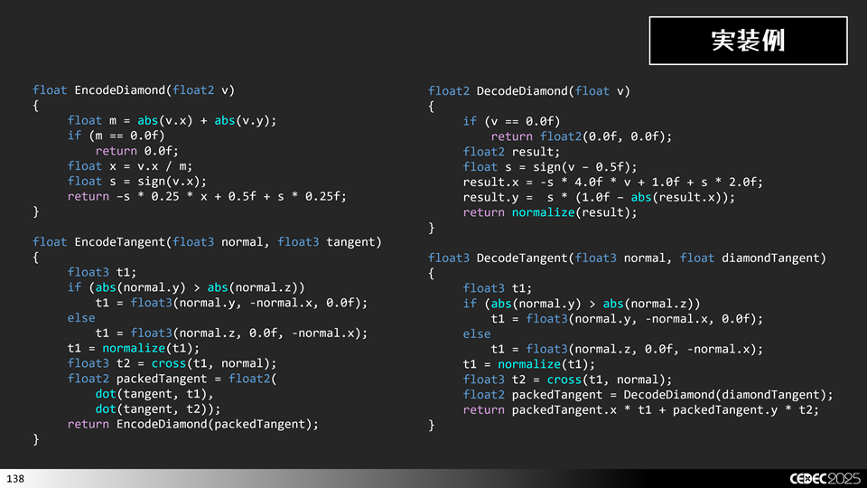 Diamond Encodingの実装例